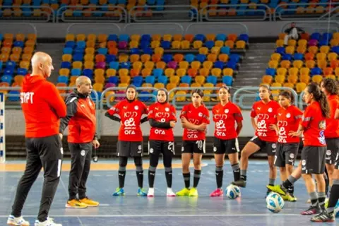 18 لاعبة بقائمة منتخب مصر للصالات قبل أمم أفريقيا للكرة النسائية